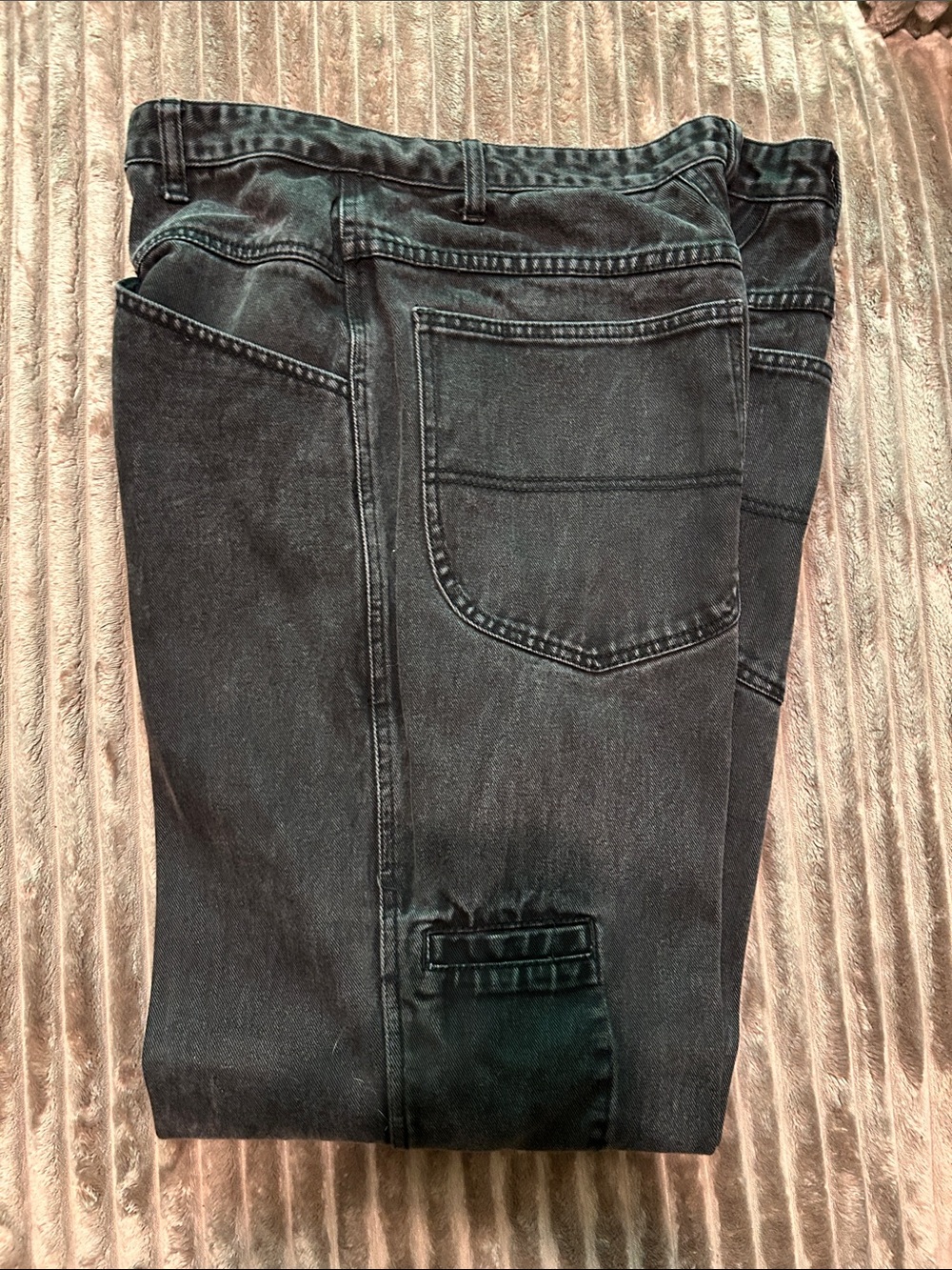 Girbaud Martha Francois relaxed fit men’s black jeans